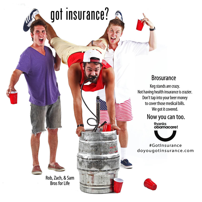 Illustration for article titled Bro-Tastic Colorado Health Insurance Ads Offer Brosurance